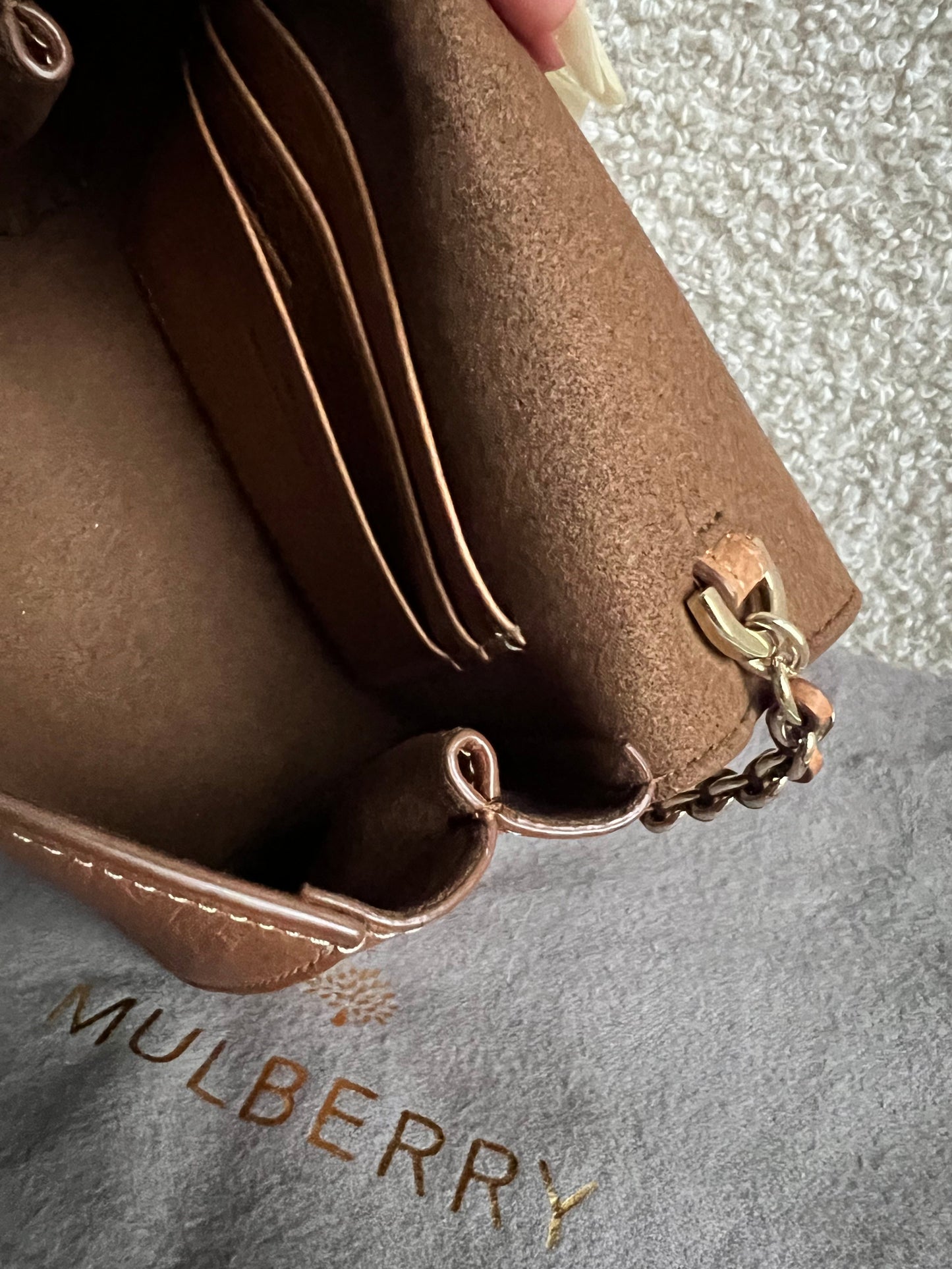Mulberry Oak Mini Lily with Gold Hardware (RRP £395)