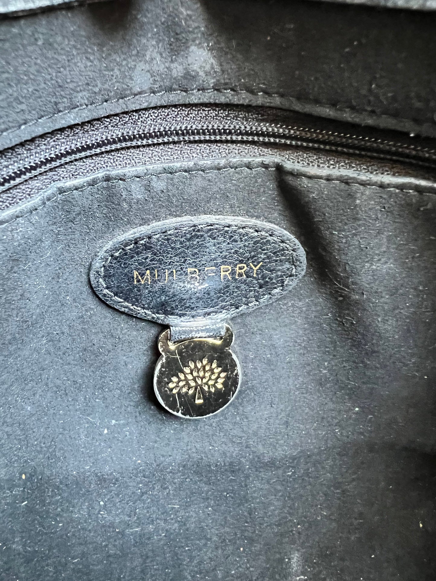 Mulberry Black Regular Lily with Hardware (RRP £995)
