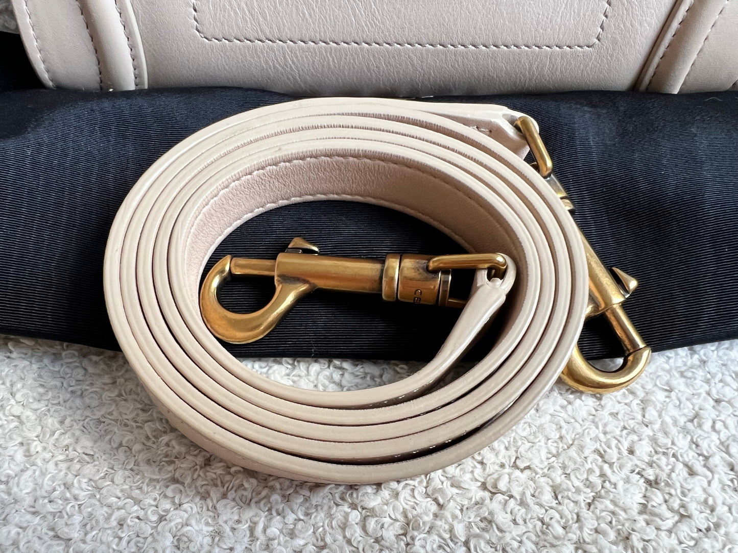 Celine Cream Nano Luggage Bag (RRP £1750)