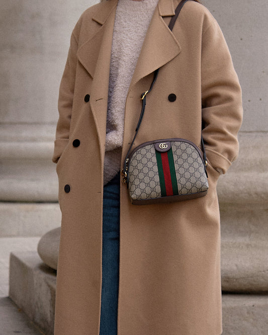 Gucci Ophidia GG Supreme Rounded Top Shoulder Bag (RRP £1,380)