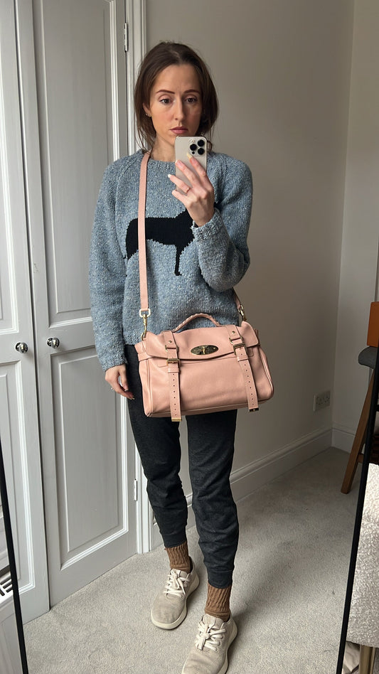Mulberry Rose Petal Regular Alexa (RRP £1100)