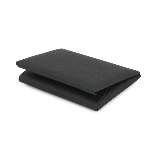 HERMES Calvi Duo Black Epsom