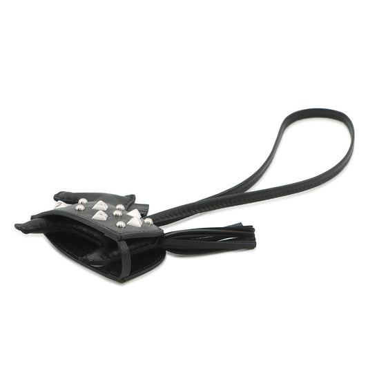 HERMES Rodeo Robeo Padlock Black Lambskin Size PM