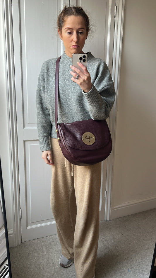 Mulberry Oxblood Daria Satchel (RRP £795)