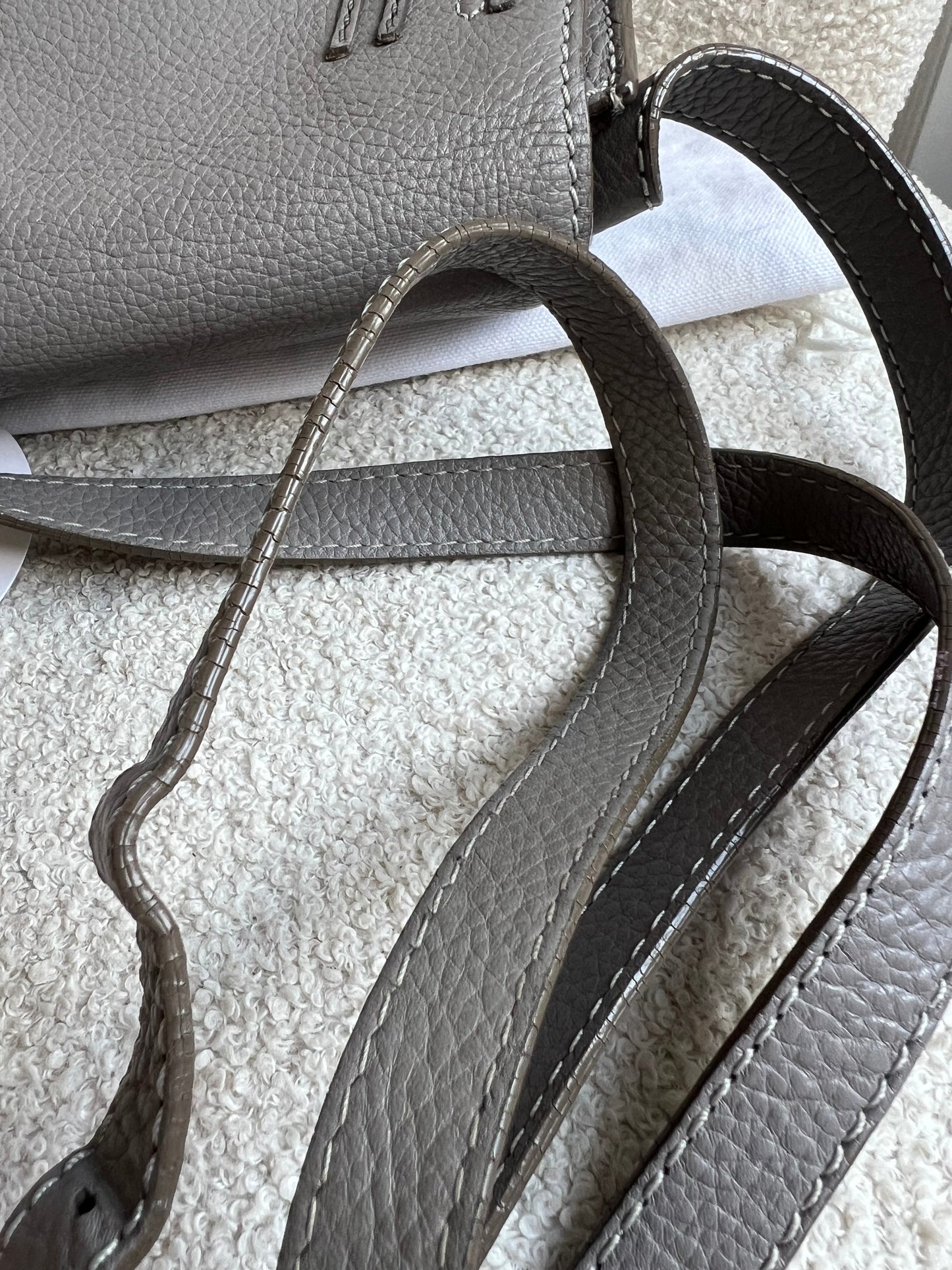 Chloe Small Cashmere Grey Marcie Saddle Bag (RRP £1050)