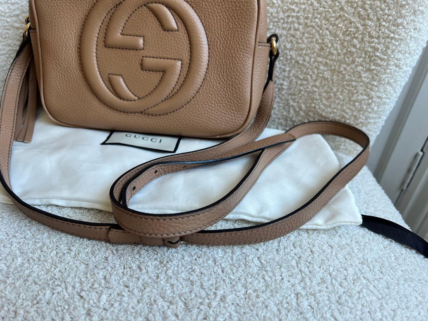 Gucci Rose Beige Soho Disco (RRP £1050)