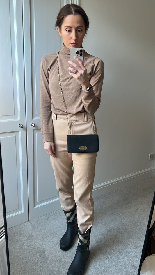 Mulberry Black Bayswater Clutch (RRP £495)