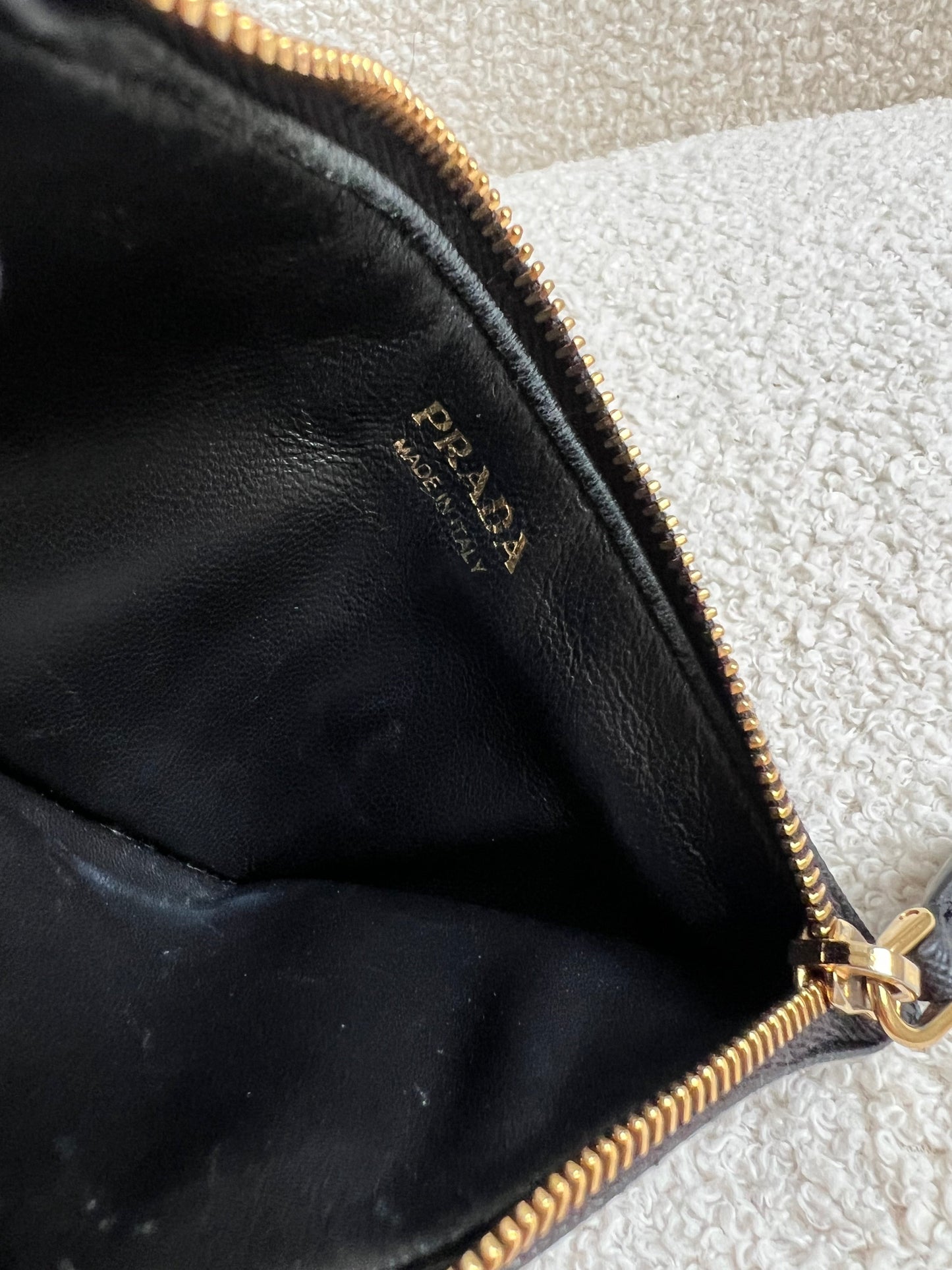 Prada Black Card Holder