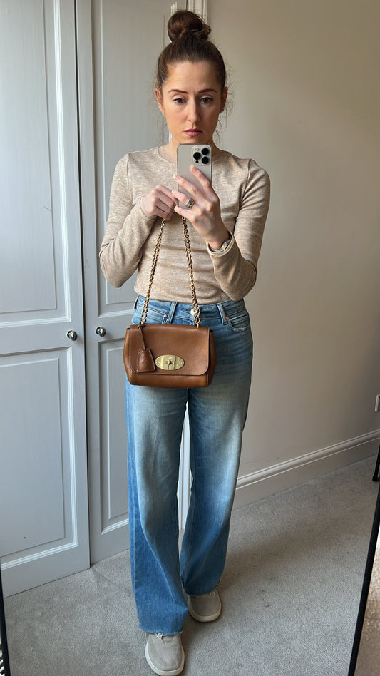Mulberry Oak Regular Lily with Gold Hardware (RRP £995)