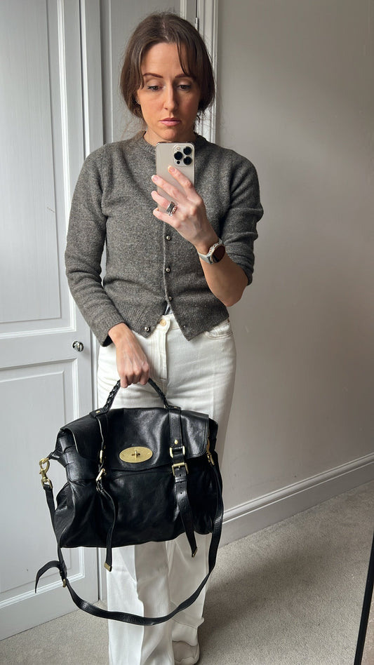Mulberry Oversized Black Alexa (RRP £1100)