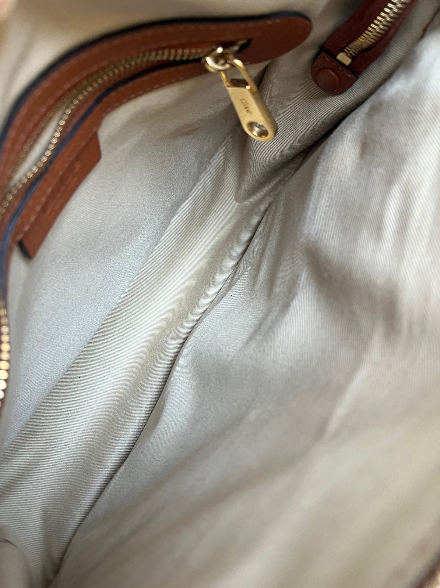 Chloe Tan Small Marcie Double Carry Bag (RRP £1690)