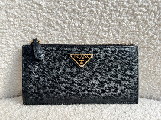 Prada Black Card Holder