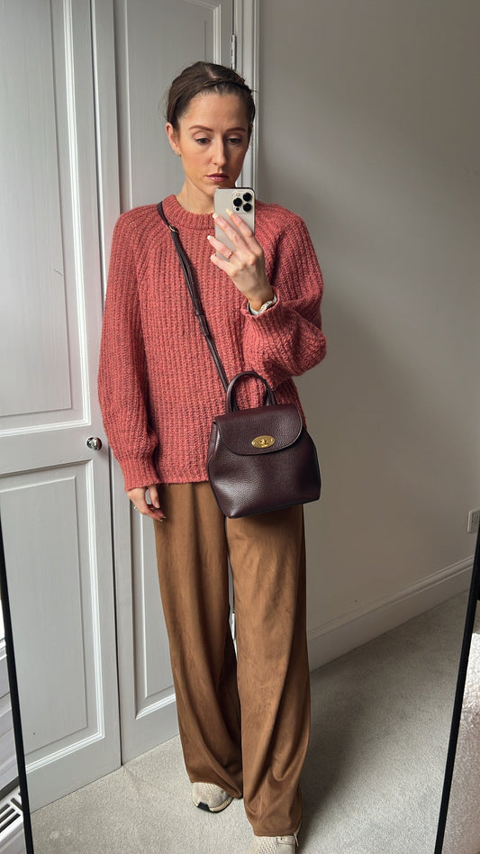 Mulberry Rosewater Mini Bayswater Backpack (RRP £695)