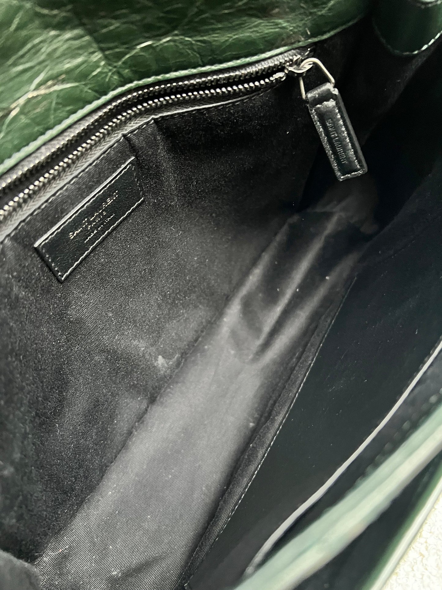 Yves Saint Laurent (YSL) Green Medium Niki Chain Bag (RRP £2430)
