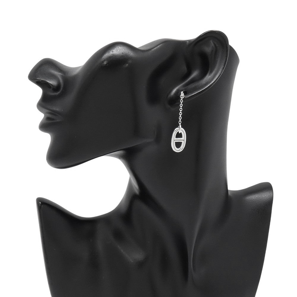 HERMES Chaine d'Ancre Farandole Earrings SV925