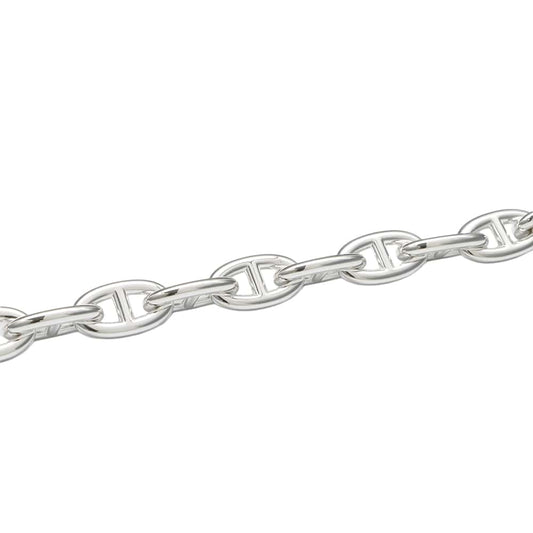 HERMES Chaine d'Ancre Bracelet 14 frames Size GM SV925