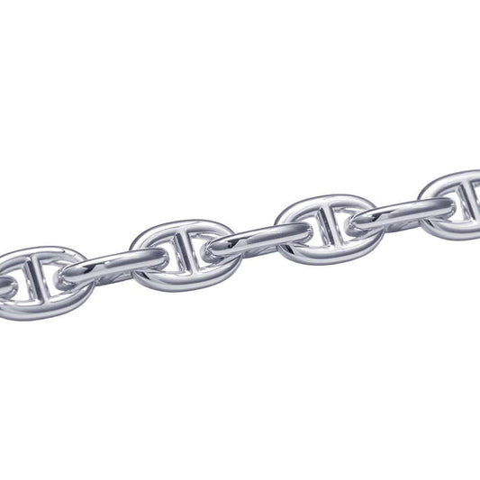 HERMES Chaine d'Ancre Bracelet 16 frames Size MM SV925