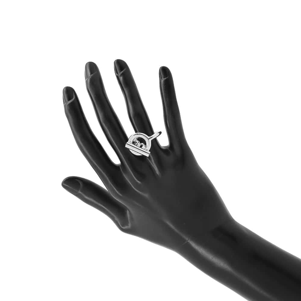 HERMES Croisette Ring Size 52/#12 SV925