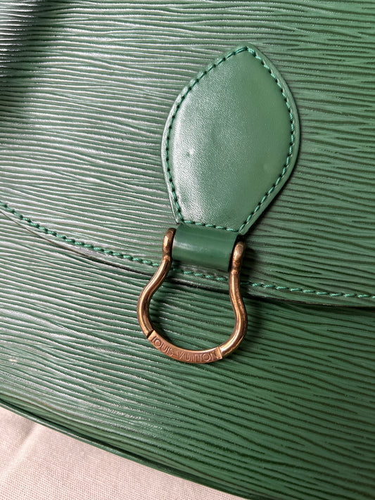 Saint Cloud in Green Epi Leather