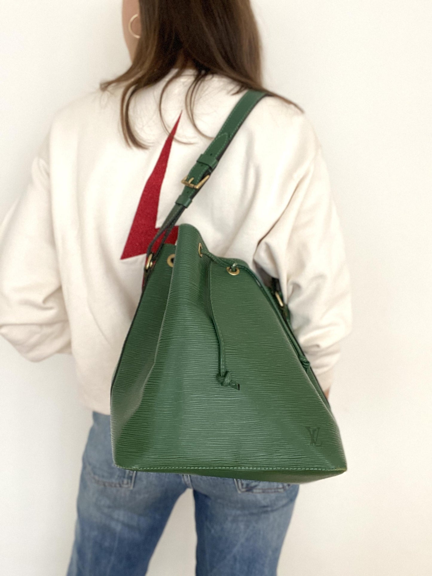 LOUIS VUITTON PETIT SAC NOÉ - VINTAGE IN BORNEO GREEN