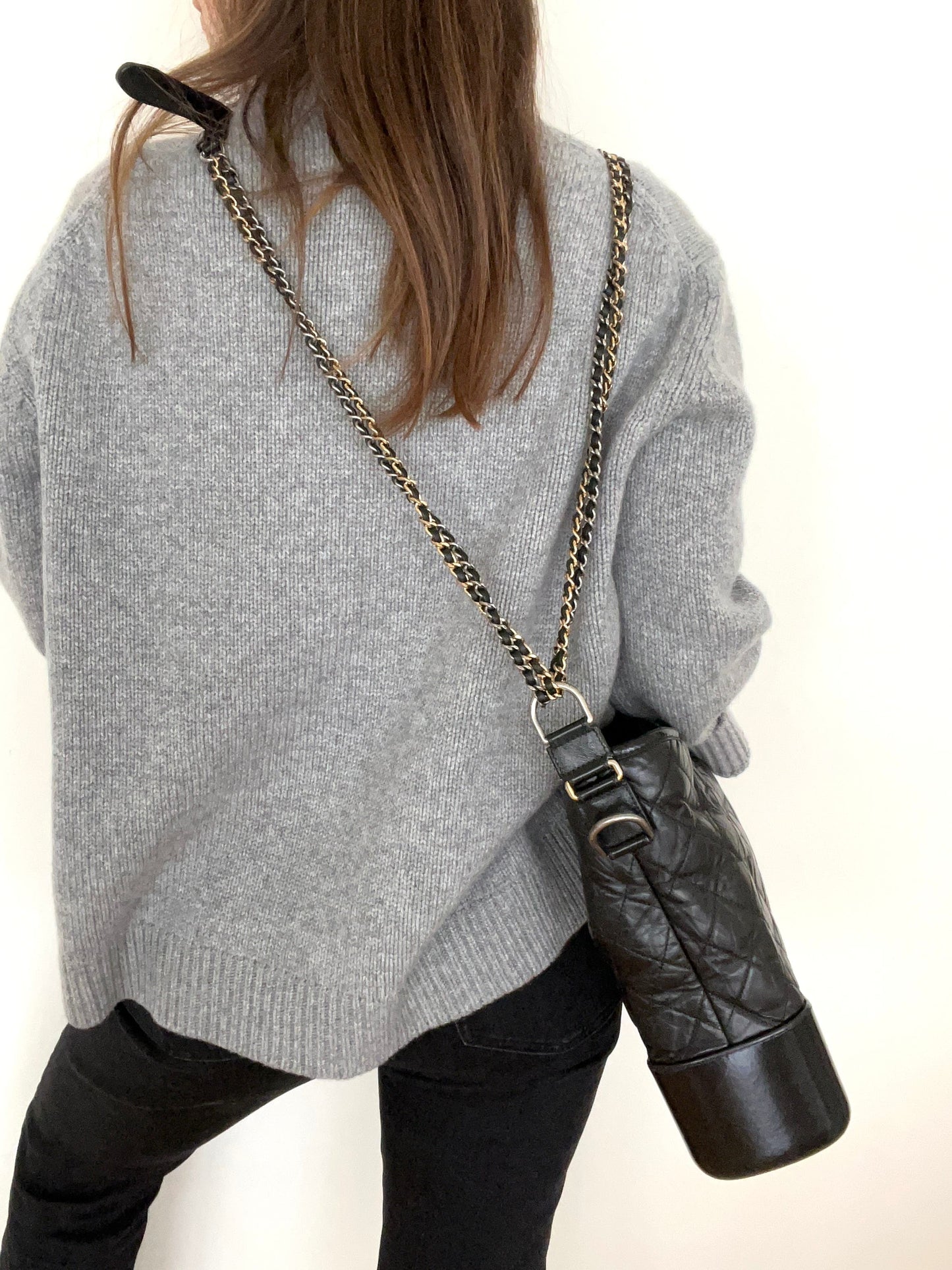 Gabrielle Large Hobo Bag Black