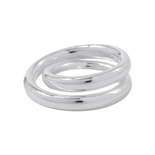 HERMES Caba Cityslide clutchertige Ring Size #53 SV925