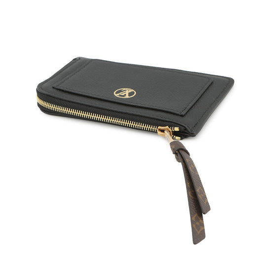 LOUIS VUITTON Card Case Porto Cult Lowkey NoirM14550 Leather