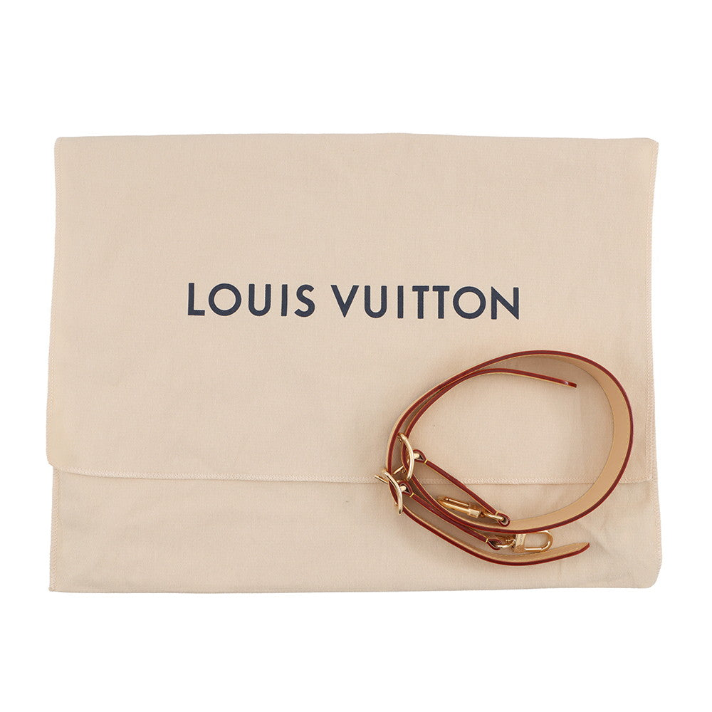 LOUIS VUITTON Carryall Cargo Blue DenimM28287 Monogram Denim Size PM