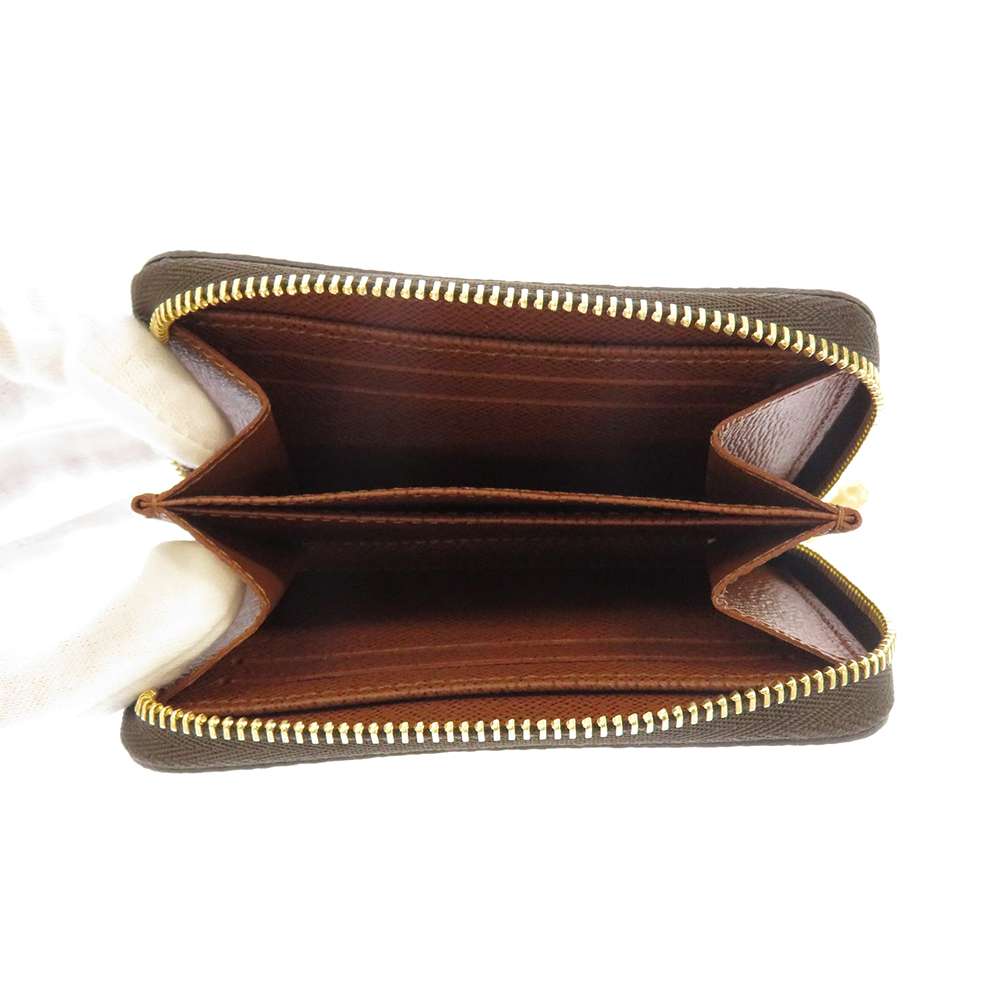 LOUIS VUITTON Zippy Coin Purse BrownM60067 Monogram