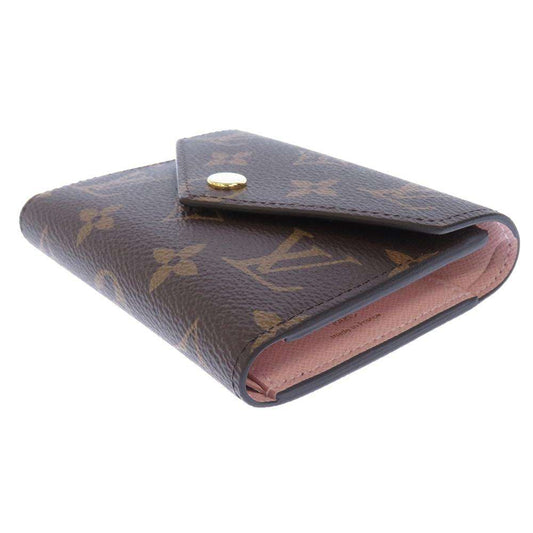 LOUIS VUITTON Portefeuille Victorine Rose BallerineM62360 Monogram
