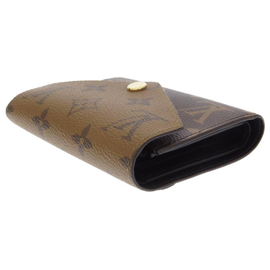 LOUIS VUITTON Portefeuille Victorine NoirM81557 Monogram/Monogram Reverse Canvas