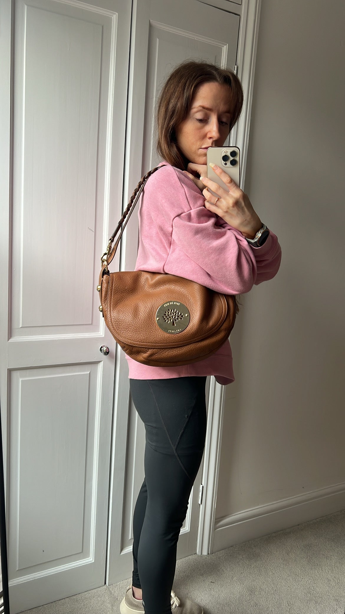 Mulberry Black Daria Satchel (RRP £795)