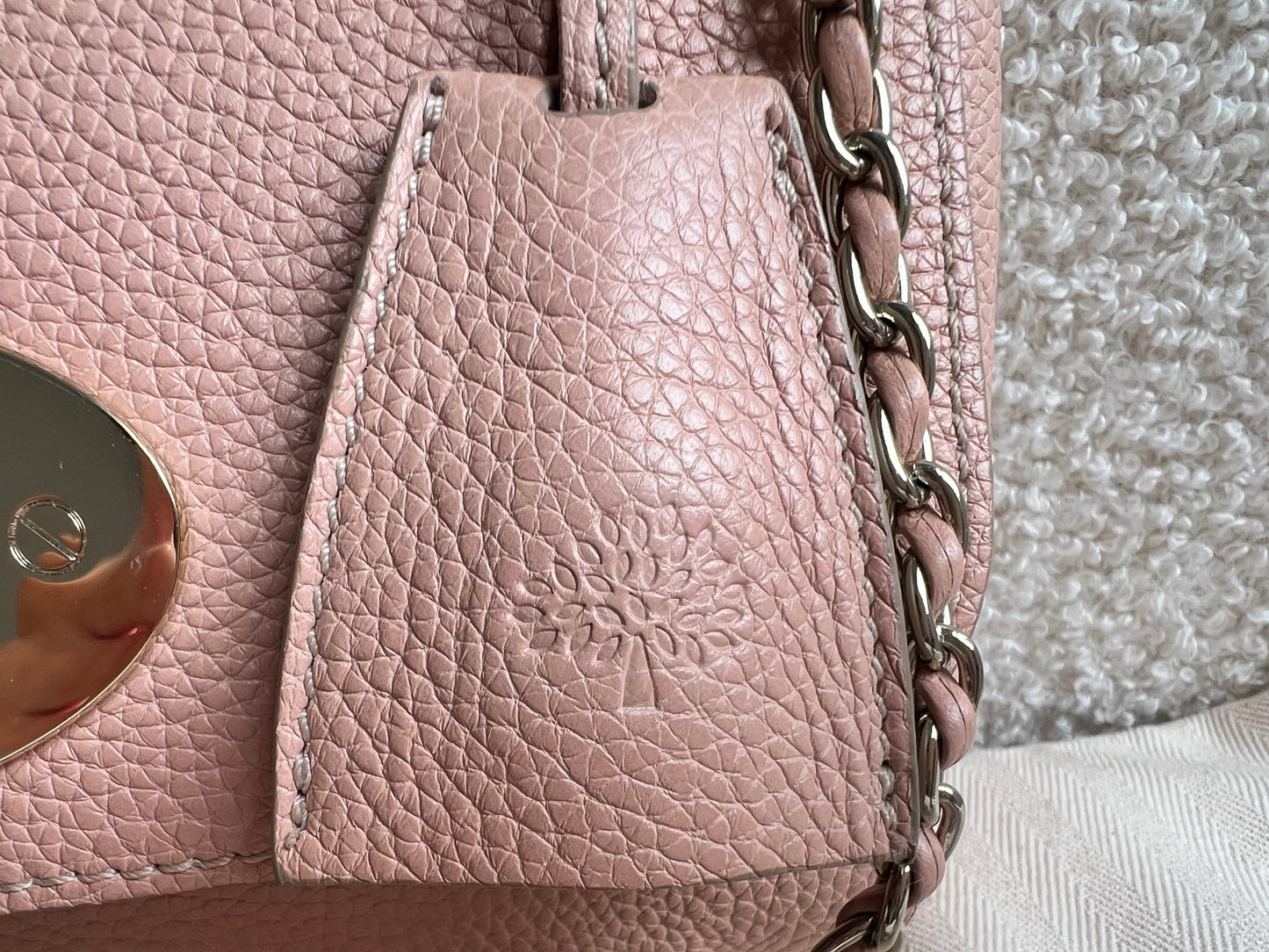 Mulberry Rose Petal Regular Lily with Gold Hardware (RRP £995)