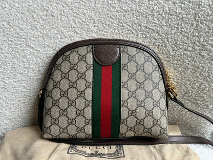 Gucci Ophidia GG Supreme Rounded Top Shoulder Bag (RRP £1,380)