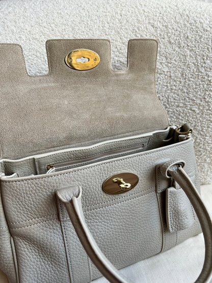 Mulberry Chalk Bayswater Satchel (RRP £1195)