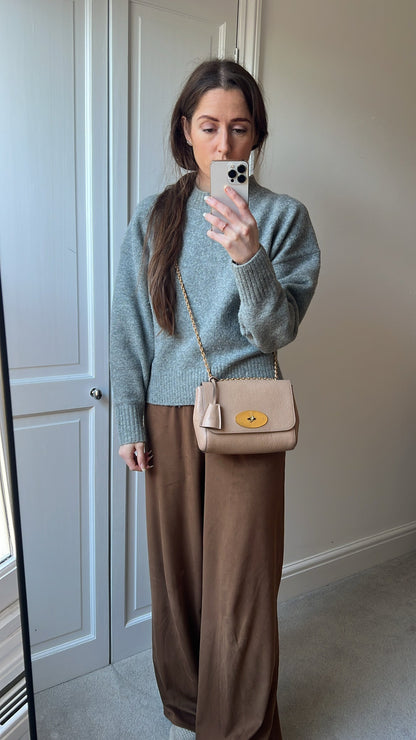 Mulberry Rosewater Regular Lily with Gold Hardware (RRP £995)