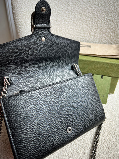Gucci Dionysus Black Mini Chain Bag (RRP £1420)