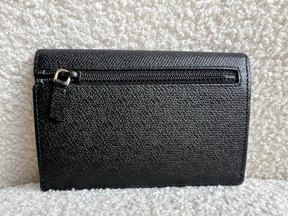 Chanel Black Coco Button Keyring Pouch
