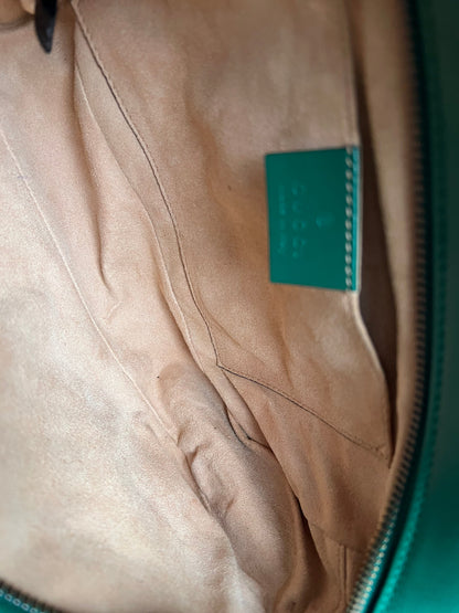 Gucci GG Green Marmont Small Shoulder Bag (RRP £1440)