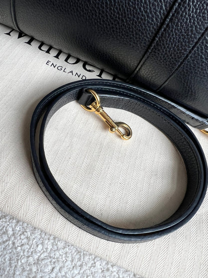 Mulberry Black Small Zipped Bayswater (RRP £1,245)