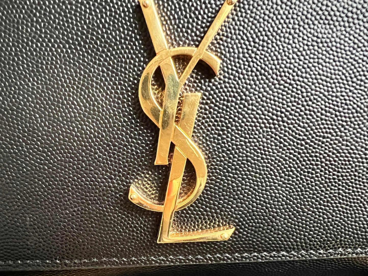 Yves Saint Laurent (YSL) Black Small Kate with Gold Hardware (RRP £1,550)