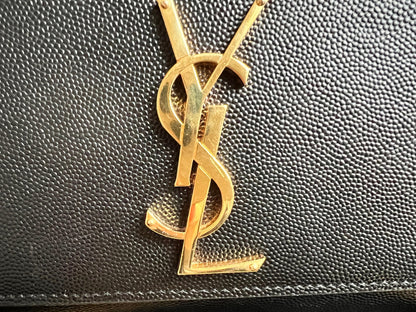 Yves Saint Laurent (YSL) Black Small Kate with Gold Hardware (RRP £1,550)