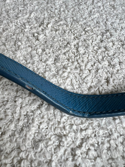 Prada Blue Saffiano Tote