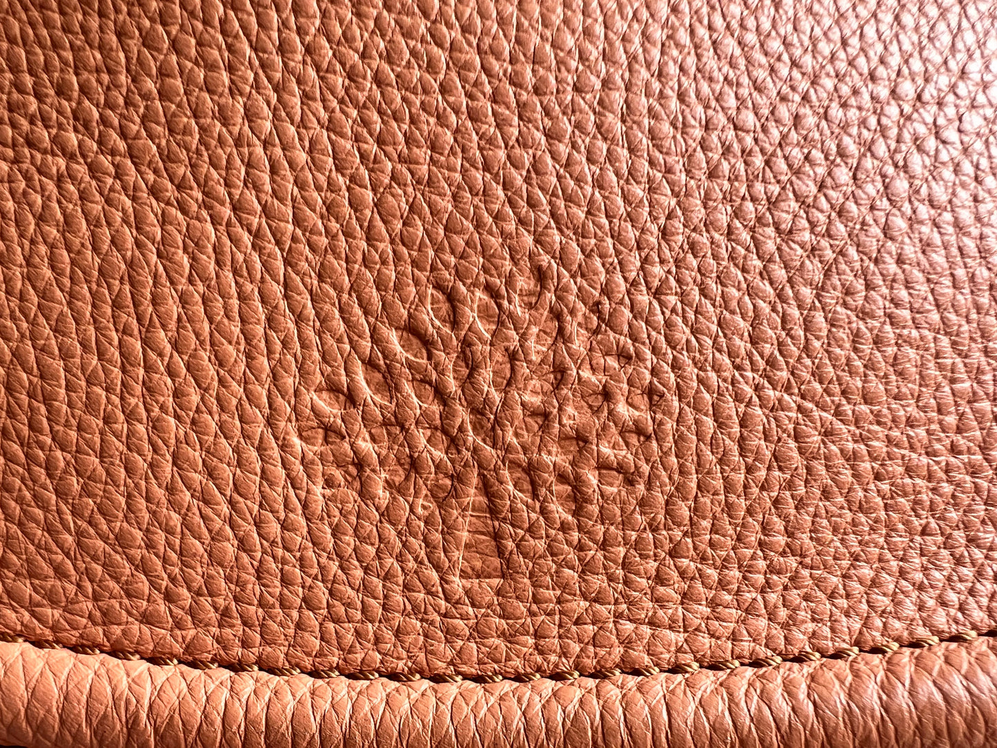 Mulberry Apricot Large Effie Satchel