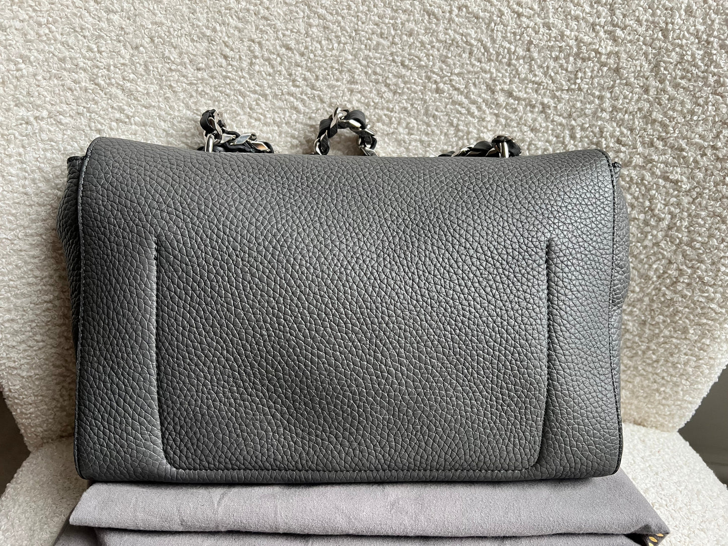 Mulberry Charcoal Grey Medium Top Handle Lily (RRP £1075)
