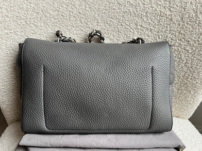 Mulberry Charcoal Grey Medium Top Handle Lily (RRP £1075)