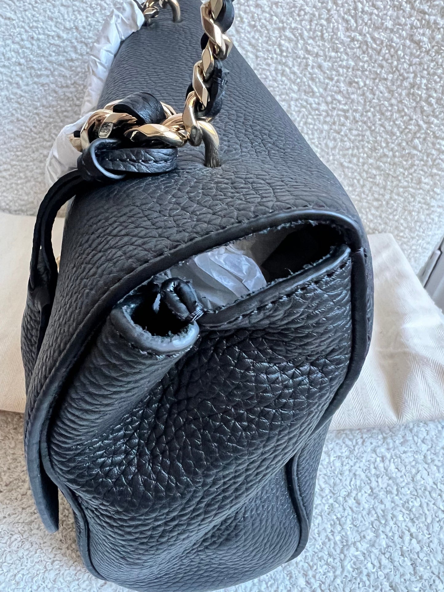 Mulberry Black Medium Top Handle Lily (RRP £1075)