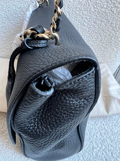 Mulberry Black Medium Top Handle Lily (RRP £1075)