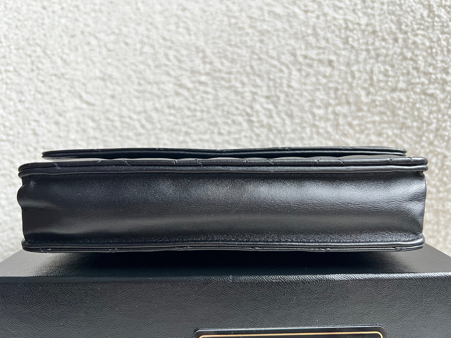 Chanel Wallet on Chain in Black Lambskin Silver Hardware (RRP £2,930)