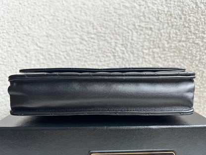 Chanel Wallet on Chain in Black Lambskin Silver Hardware (RRP £2,930)